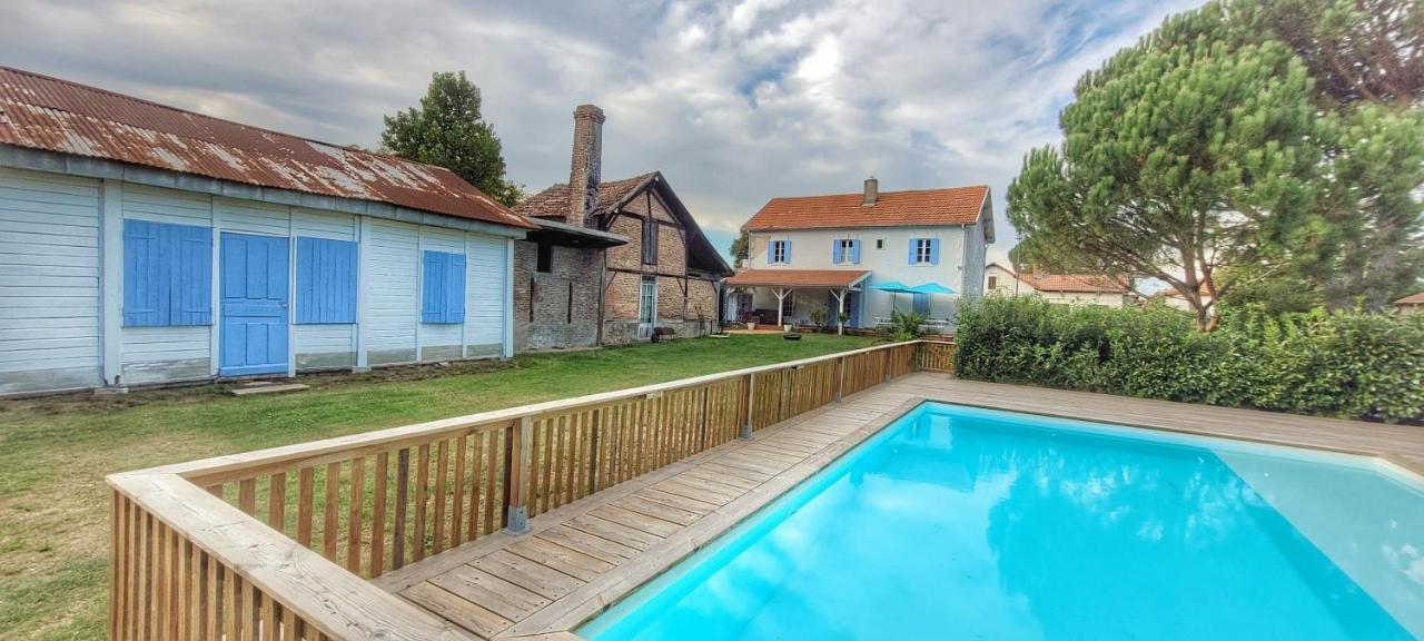 Charmante Maison Dans Les Landes X 10 Avec Piscine Et Salle D Escalade Lue Luaran gambar
