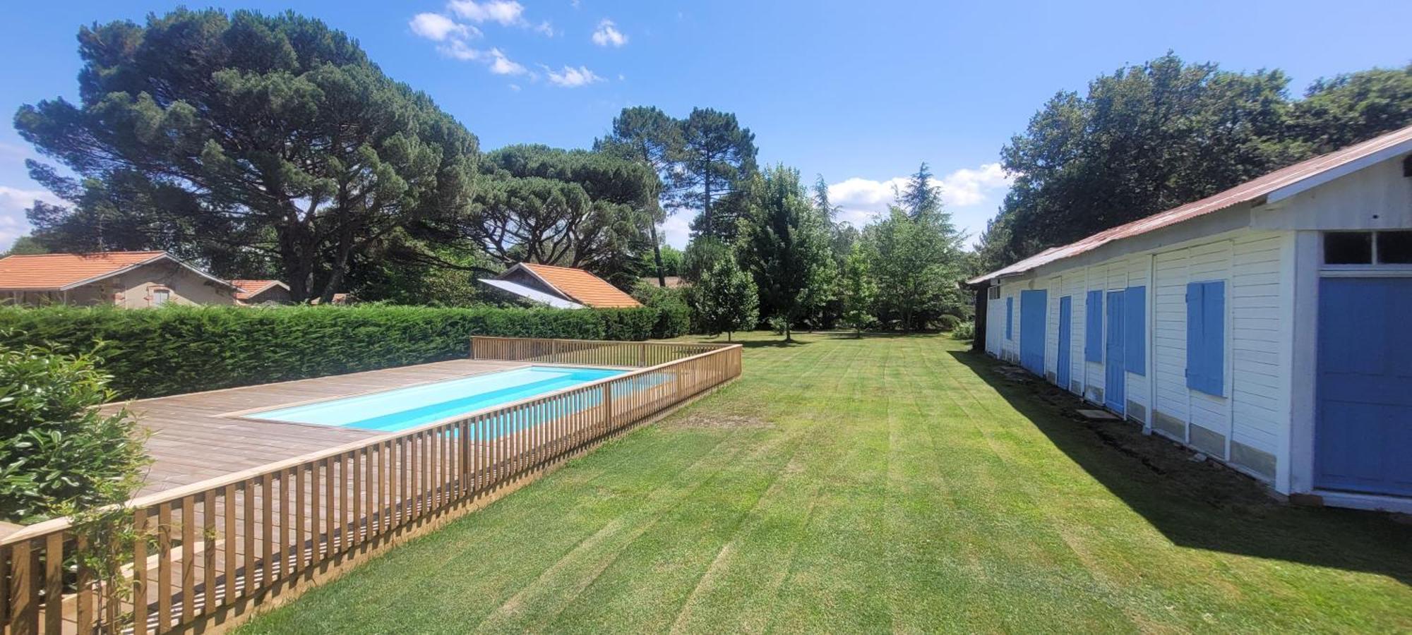 Charmante Maison Dans Les Landes X 10 Avec Piscine Et Salle D Escalade Lue Luaran gambar