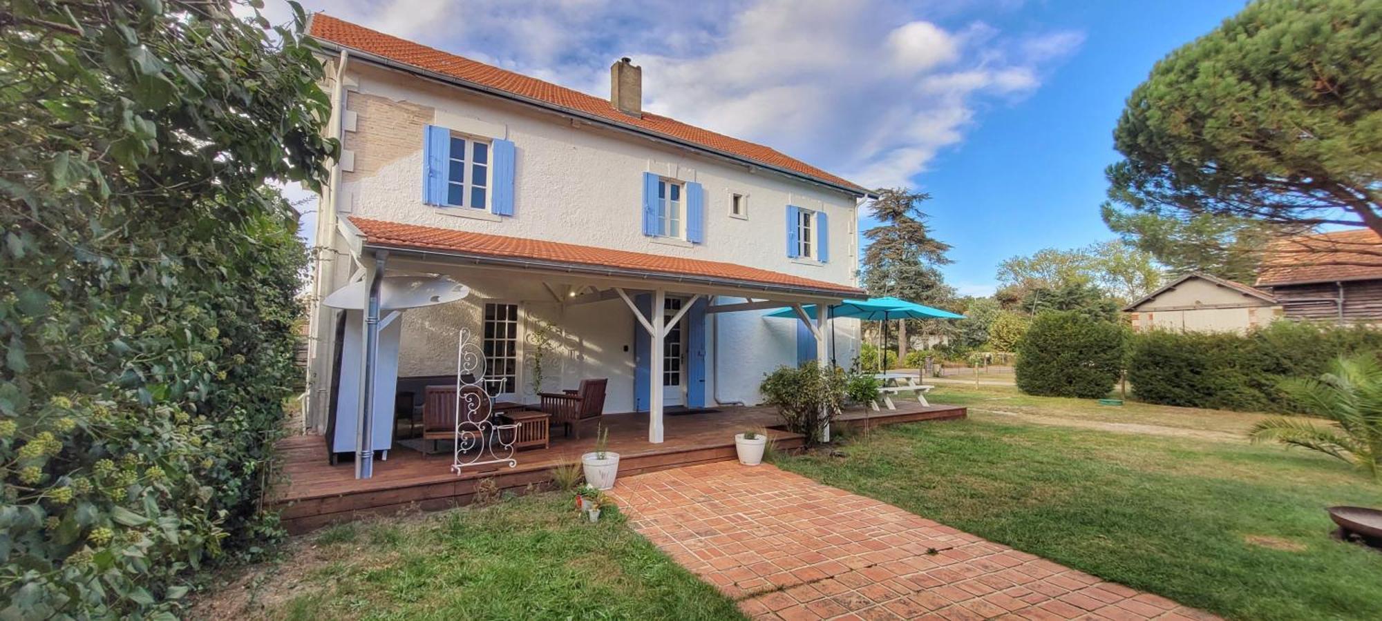 Charmante Maison Dans Les Landes X 10 Avec Piscine Et Salle D Escalade Lue Luaran gambar